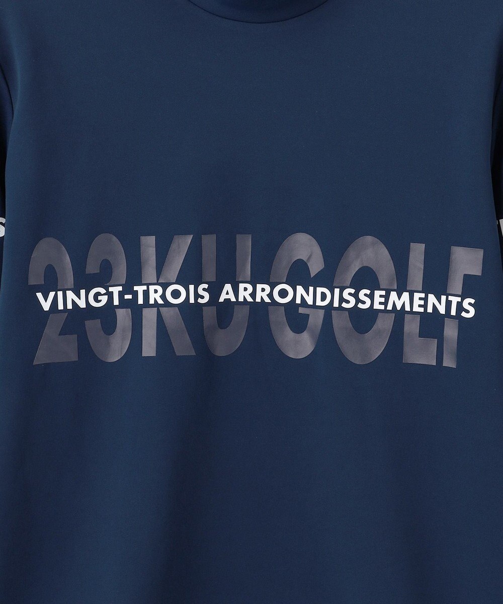 23区GOLF 【MEN】ストレッチモックネックシャツ 