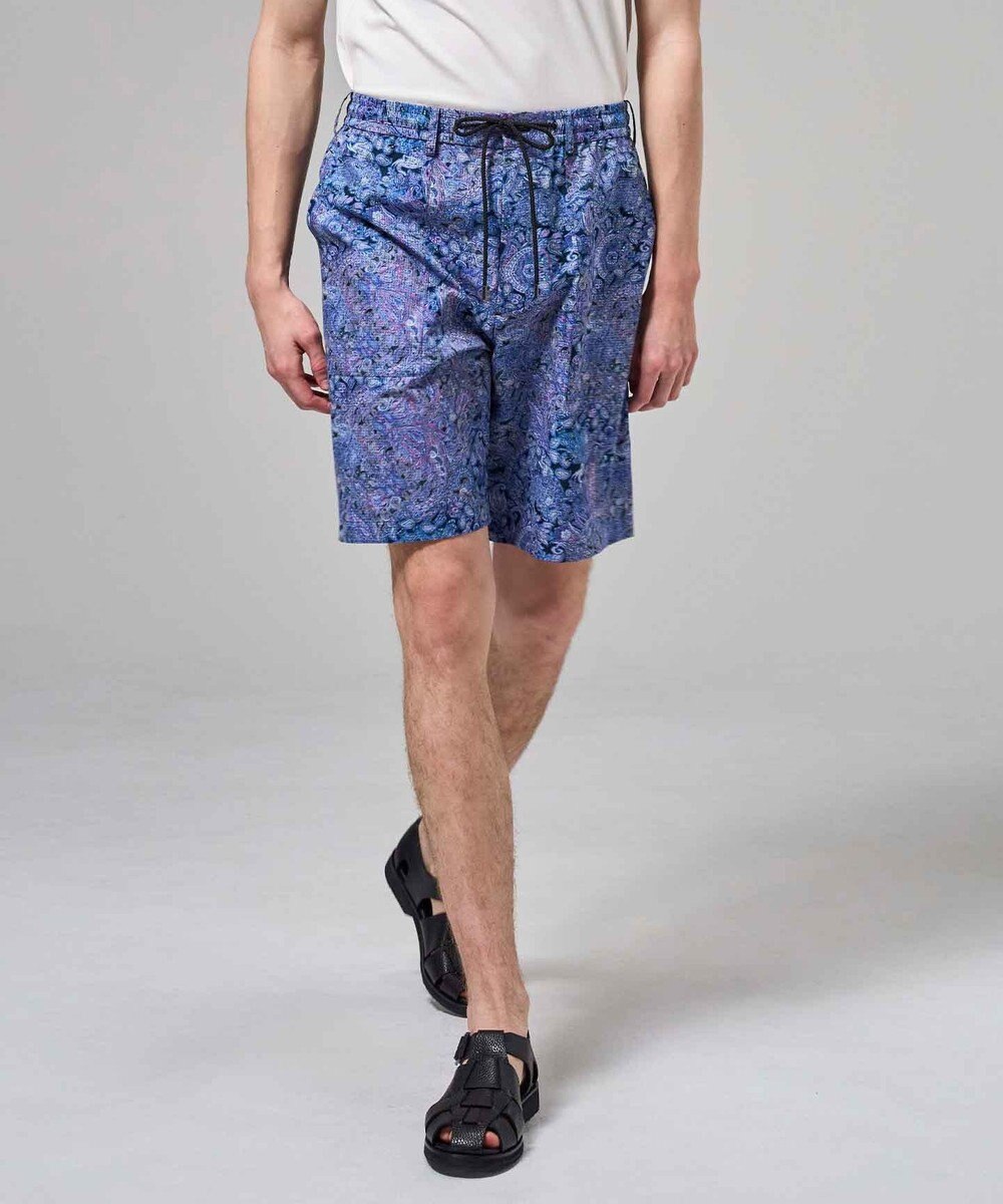 JOSEPH HOMME 【新素材】ドットエアーリバーシブル ドロスト付ショートパンツ / BERMUDA 