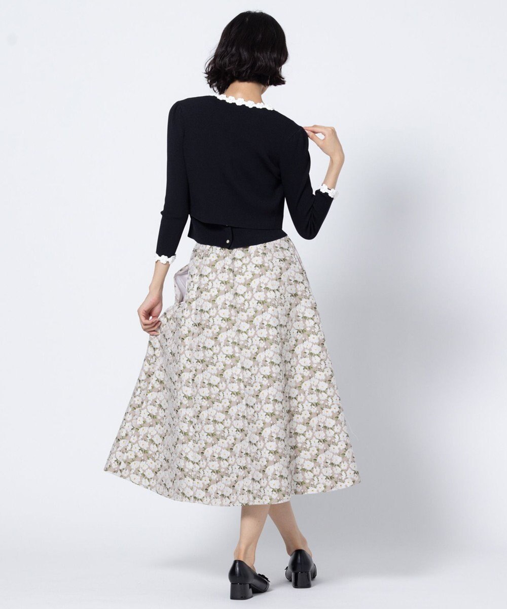 TOCCA SUGAR FLOWER KNIT カーディガン 