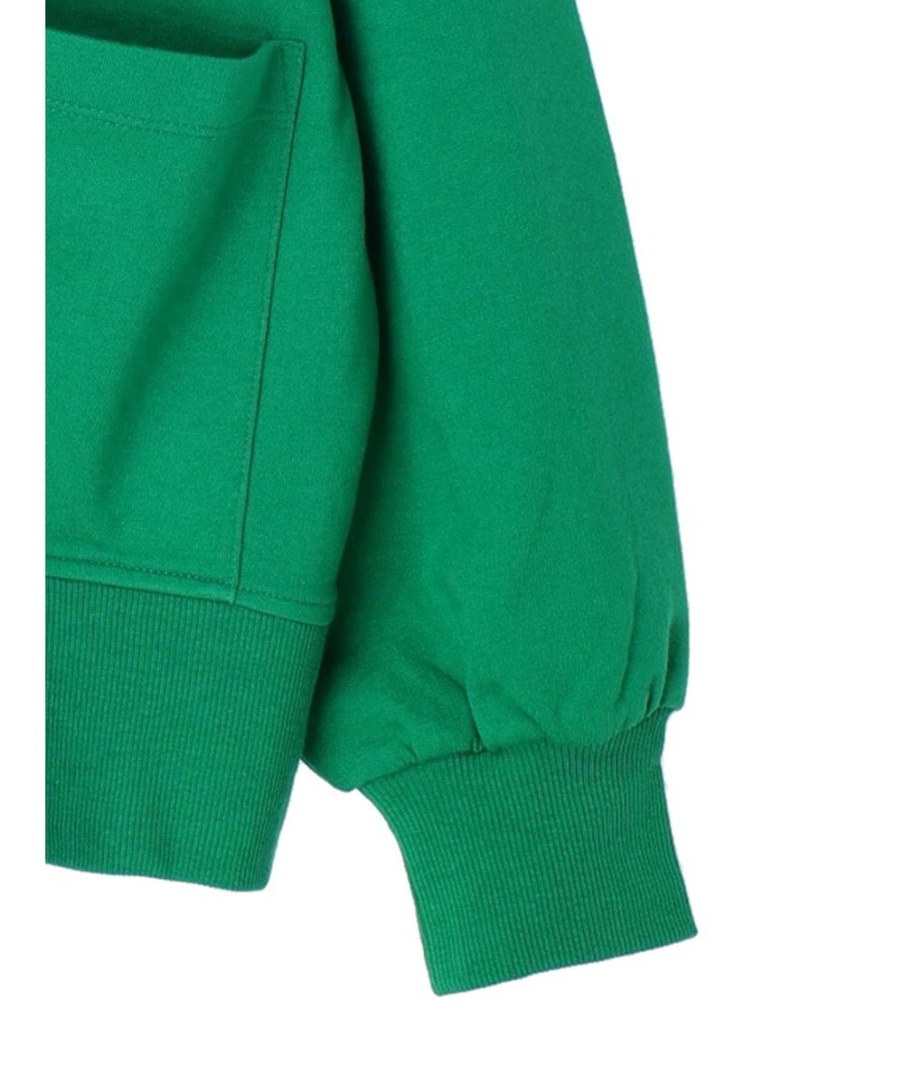 Green Parks ミニ裏毛オーバーサイズカーディガン 