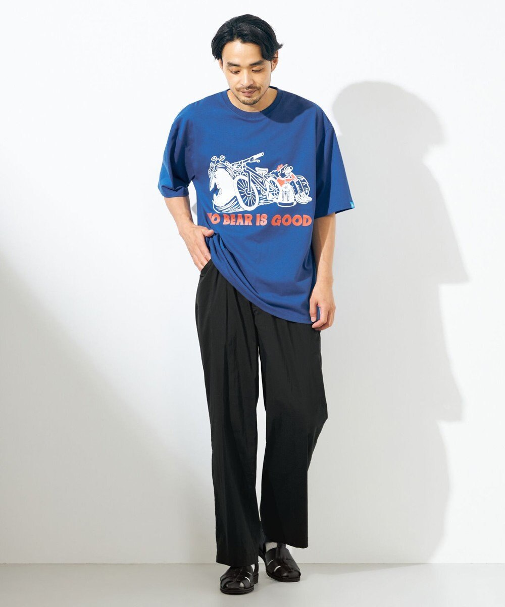 SHARE PARK MENS 【UNISEX】UVカット アートコラボTシャツ〈BEAR〉 