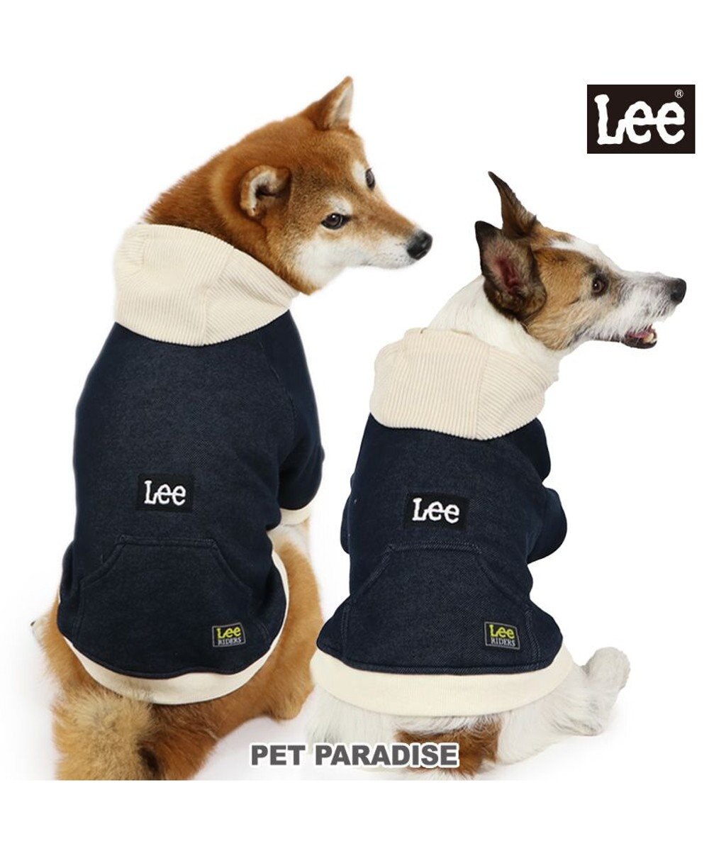 PET PARADISE Ｌｅｅ ニット デニム パーカー 中型犬 大型犬 