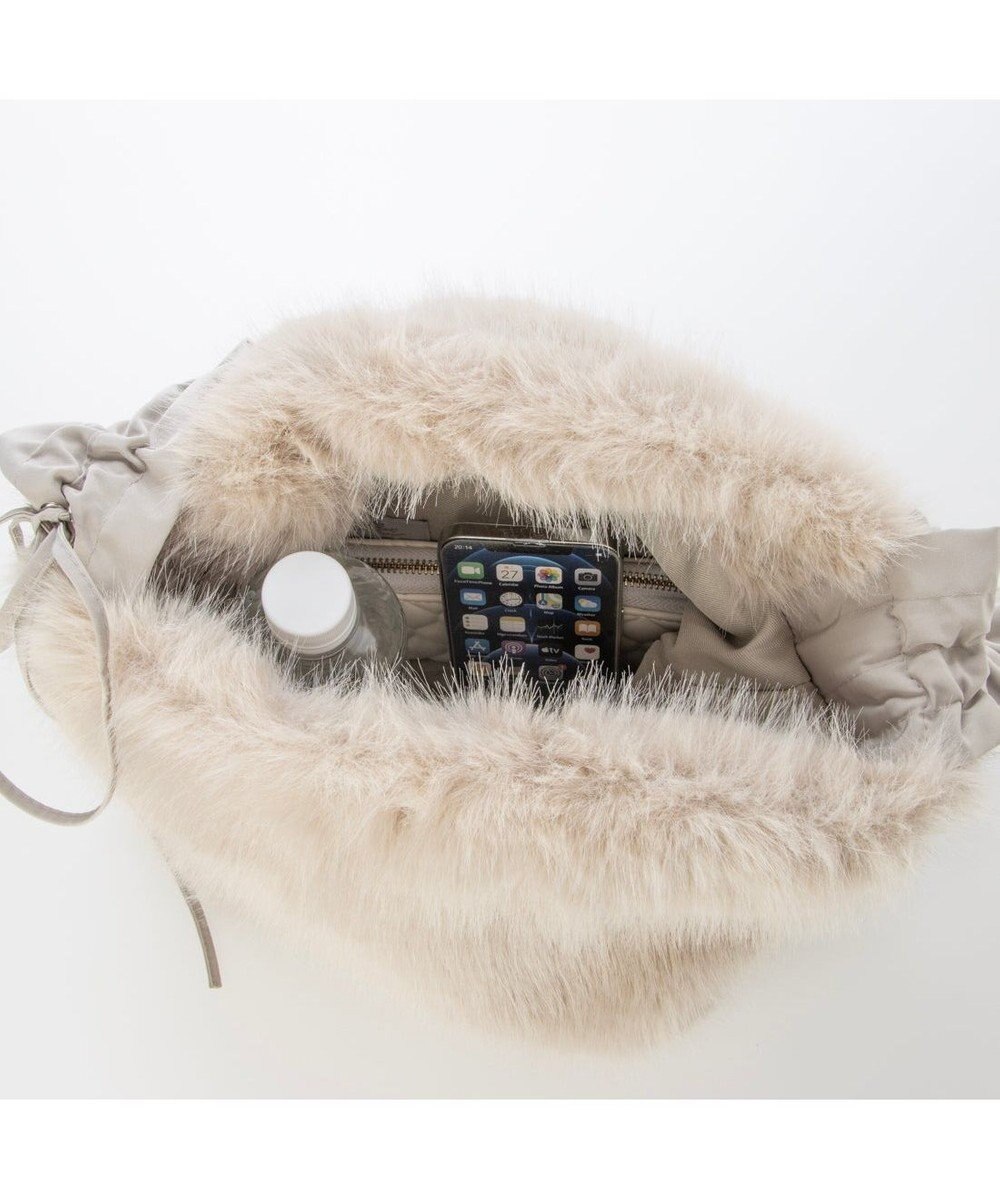 UNBILLION カシュカシュ cachecache / フリルワンハンドルエコファートート 