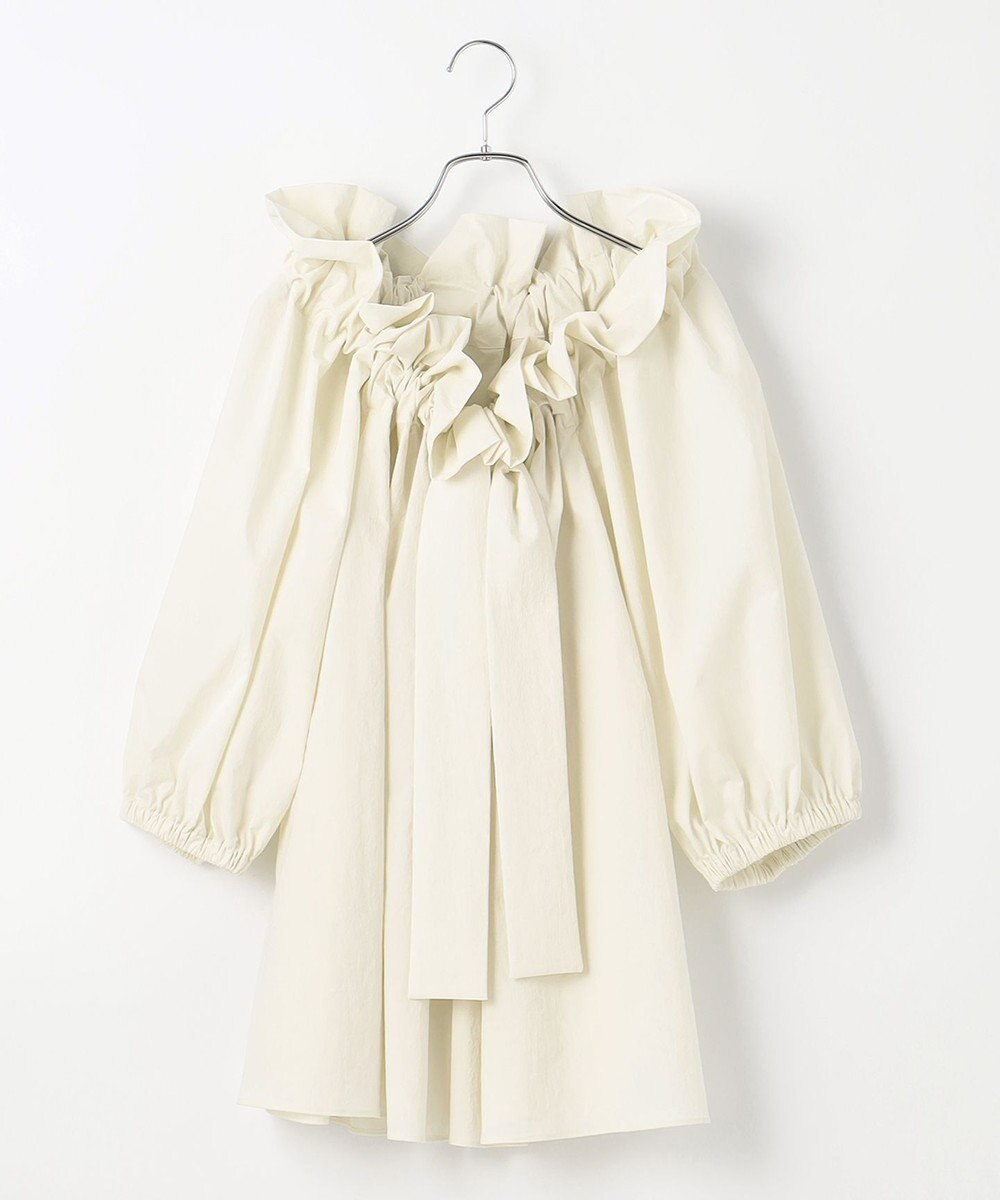 #Newans ドローストリングカラーブラウス 