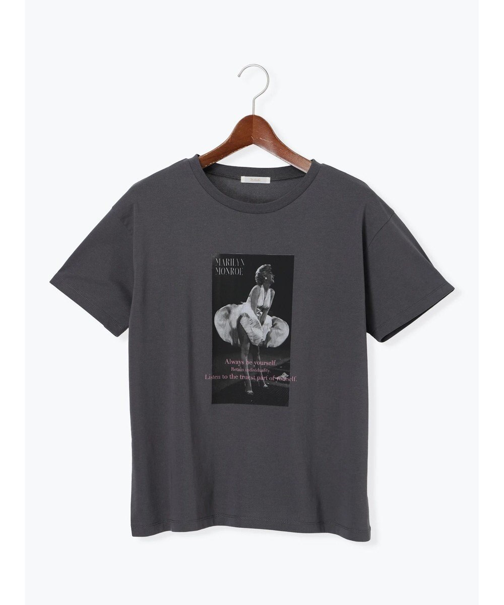 Te chichi マリリンモンローシネマフォトTシャツ 