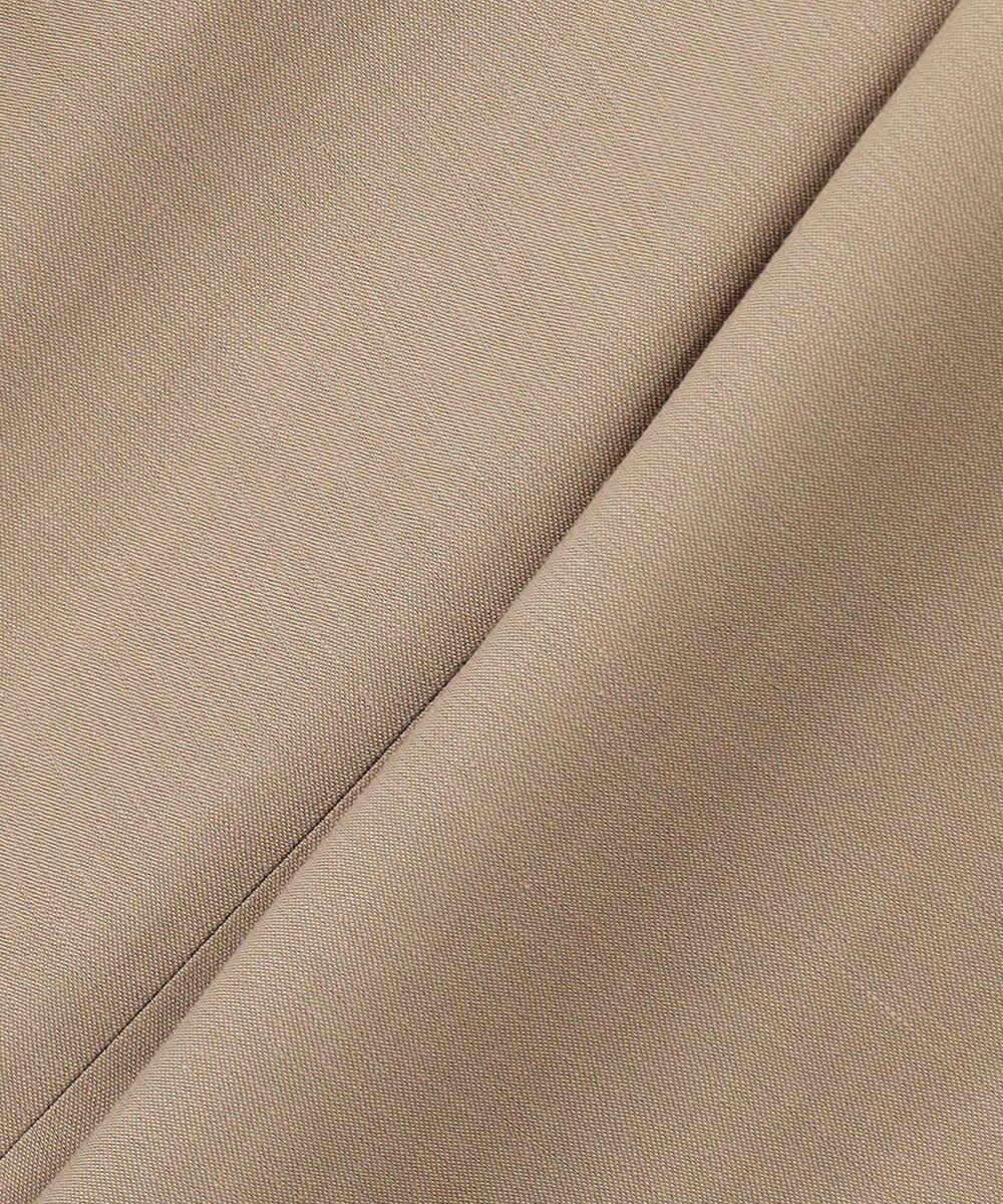 自由区 L 【洗える/セット可】キュプラリネンシャンタン ワイドパンツ 