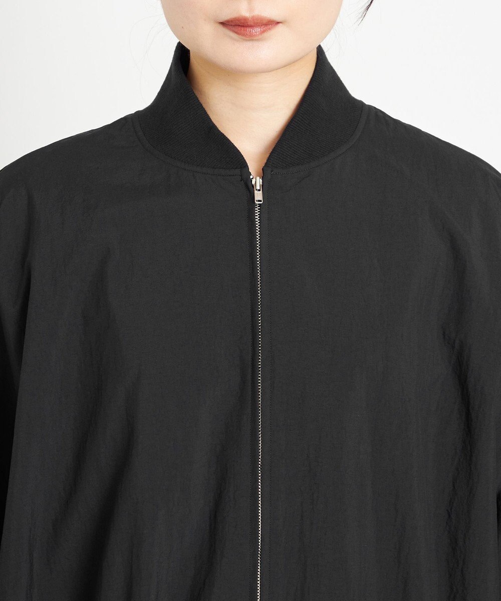 NAVE 【ReNAVE　撥水機能・UVカット・透湿・接触冷感・洗える】ナイロンタスランブルゾン 