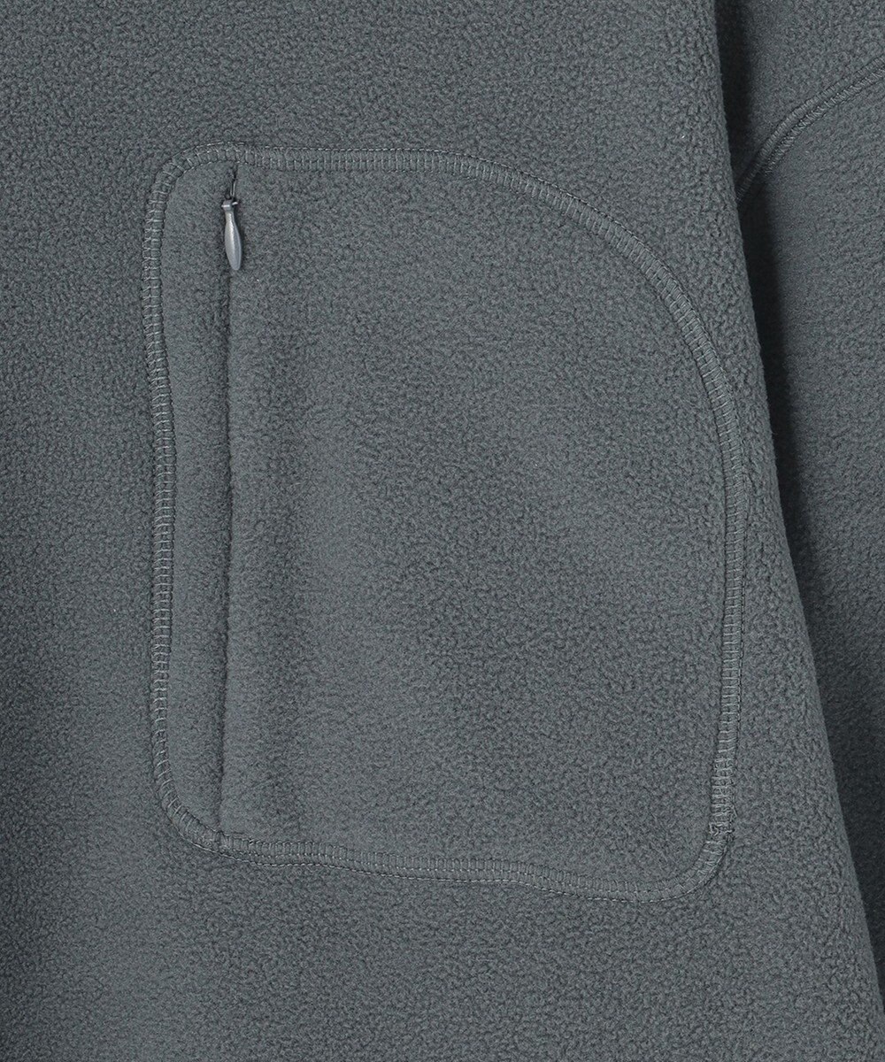 J.PRESS YORK STREET 【UNISEX】フリースクルーネックプルオーバー 