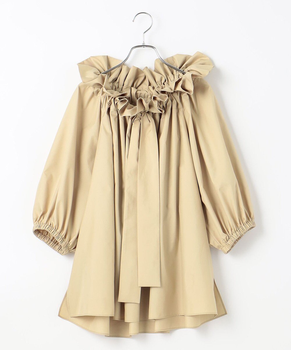 #Newans ドローストリングカラーブラウス 