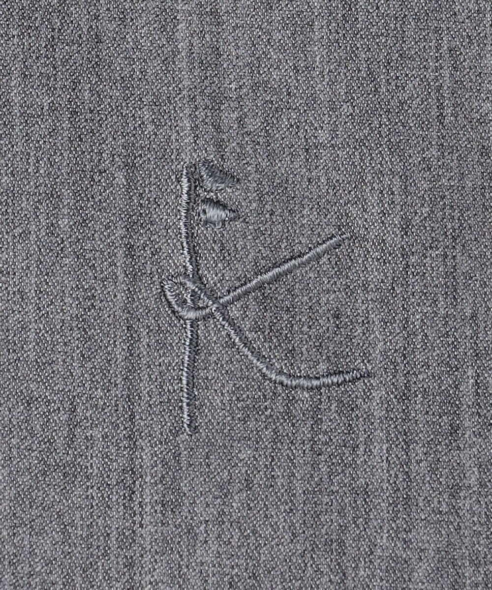 組曲 KIDS 【150-170㎝】 クラシカルグレーワンピース 