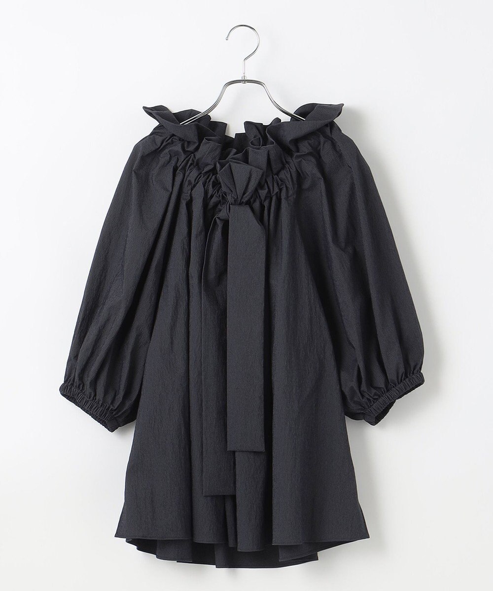 #Newans ドローストリングカラーブラウス 