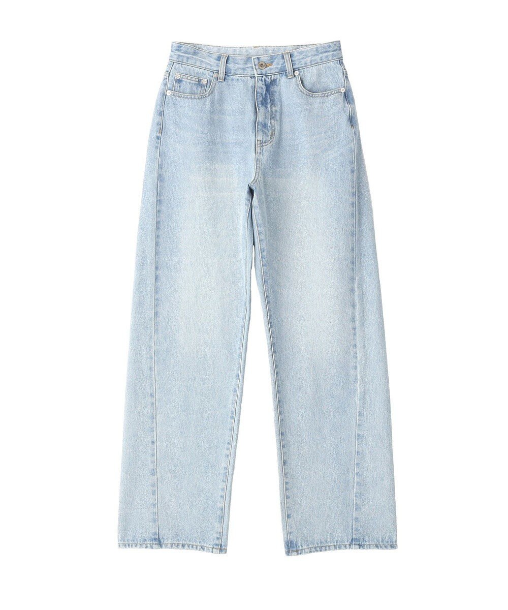 YECCA VECCA ORGABITS切替ストレートデニム 