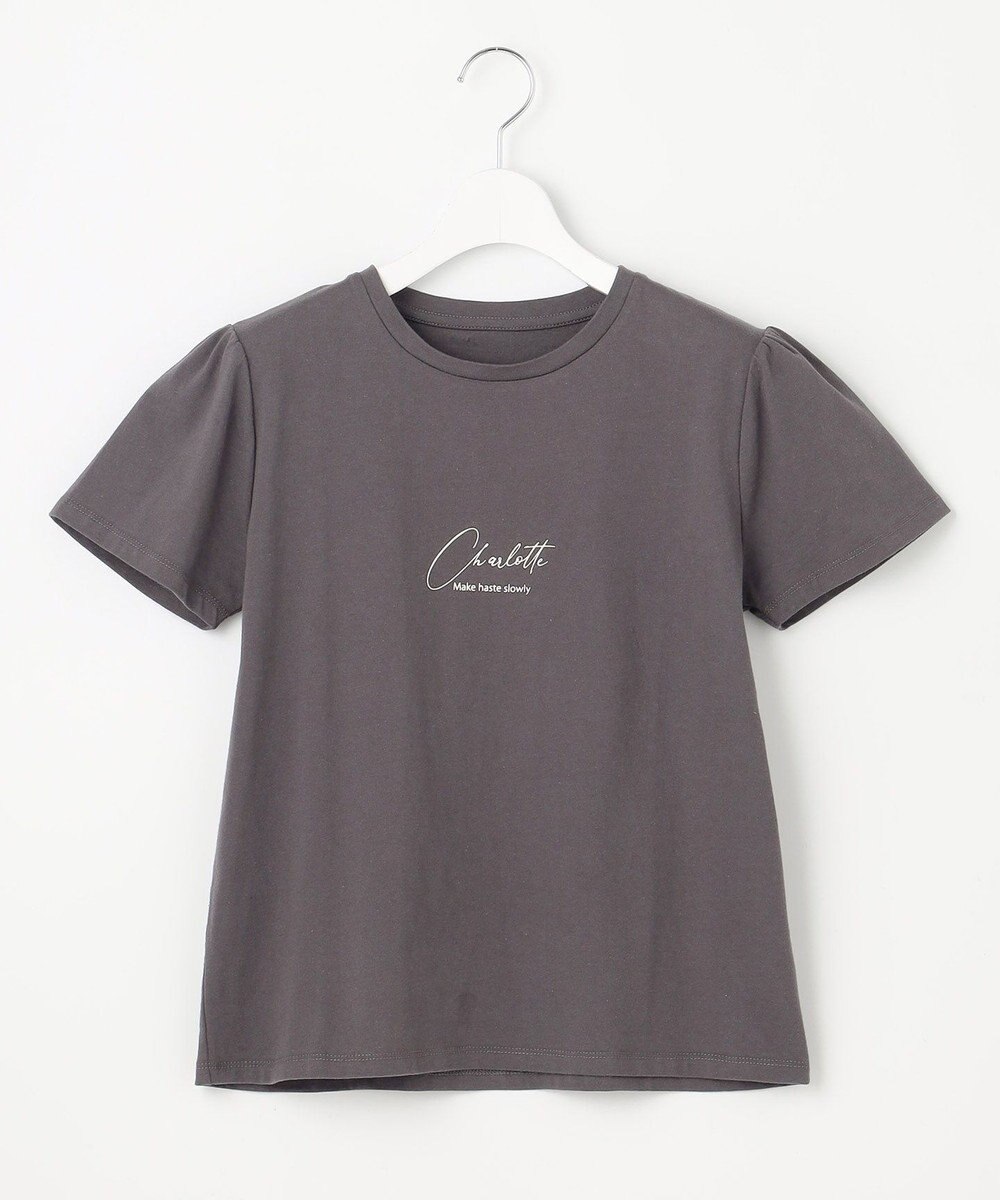 Feroux スクリプトプリント Tシャツ 