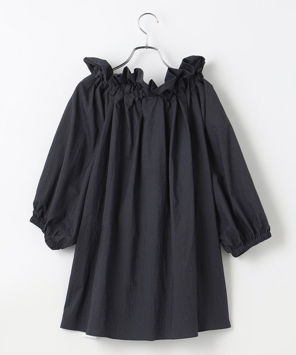 #Newans ドローストリングカラーブラウス 