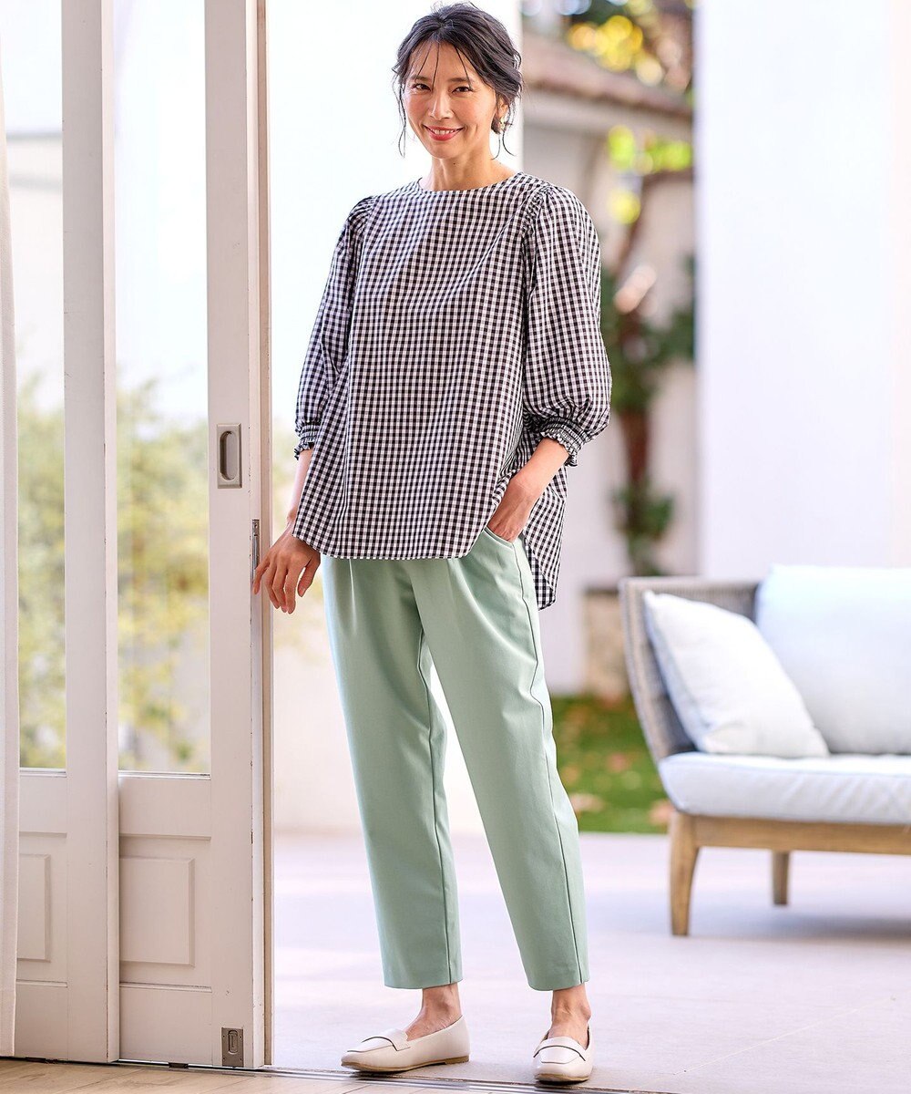 ANY 【UVカット/抗菌防臭/速乾/手洗い可】エニィファンクション ボリュームスリーブシャツ 