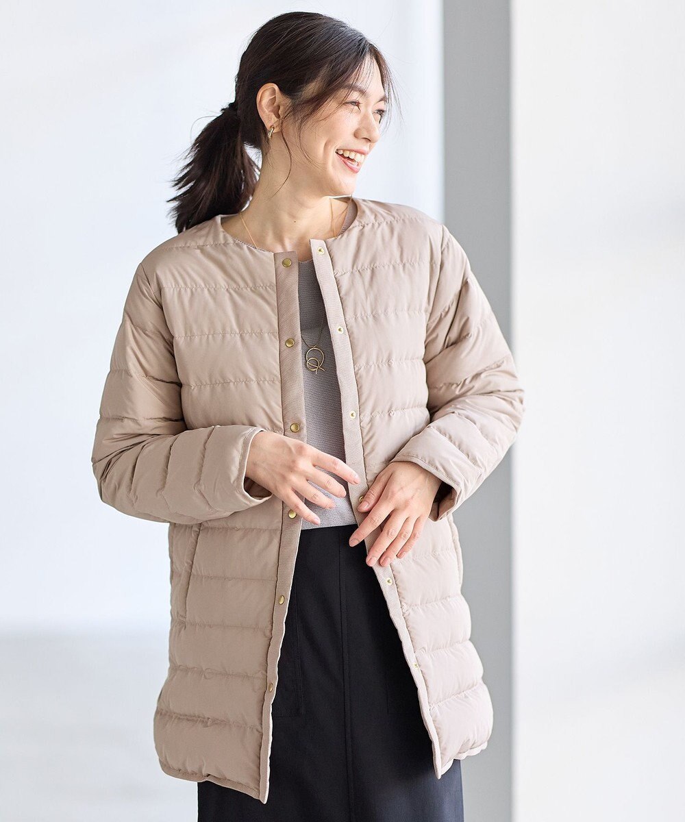 ANY フレンチダウンロングコート 