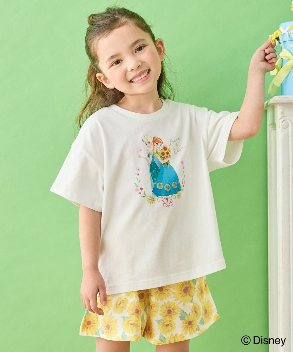ANY KIDS 【ディズニー/FROZEN】【綿100%】ひんやり オーバーサイズTシャツ 