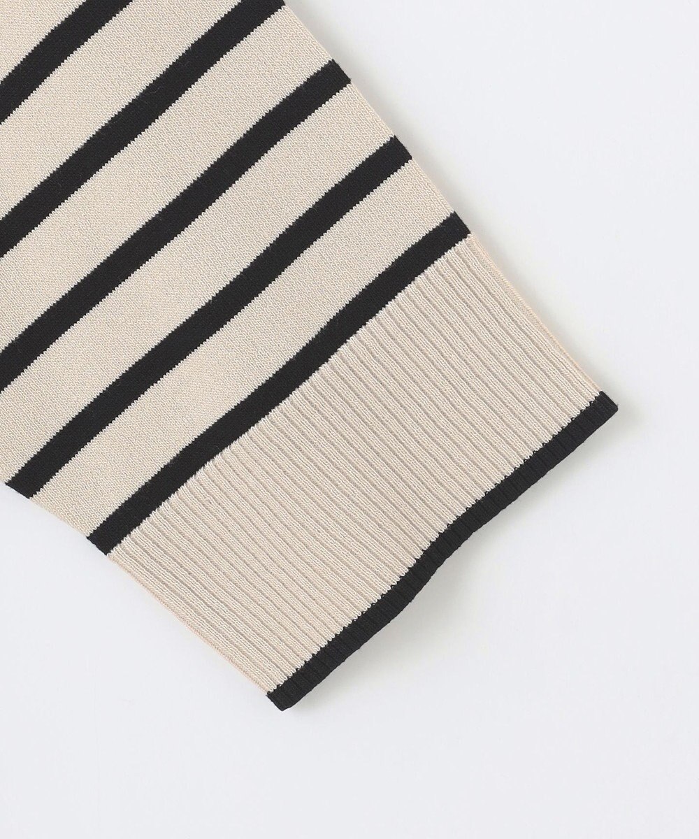 ANY SIS 【洗える】パネルボーダー ニット 