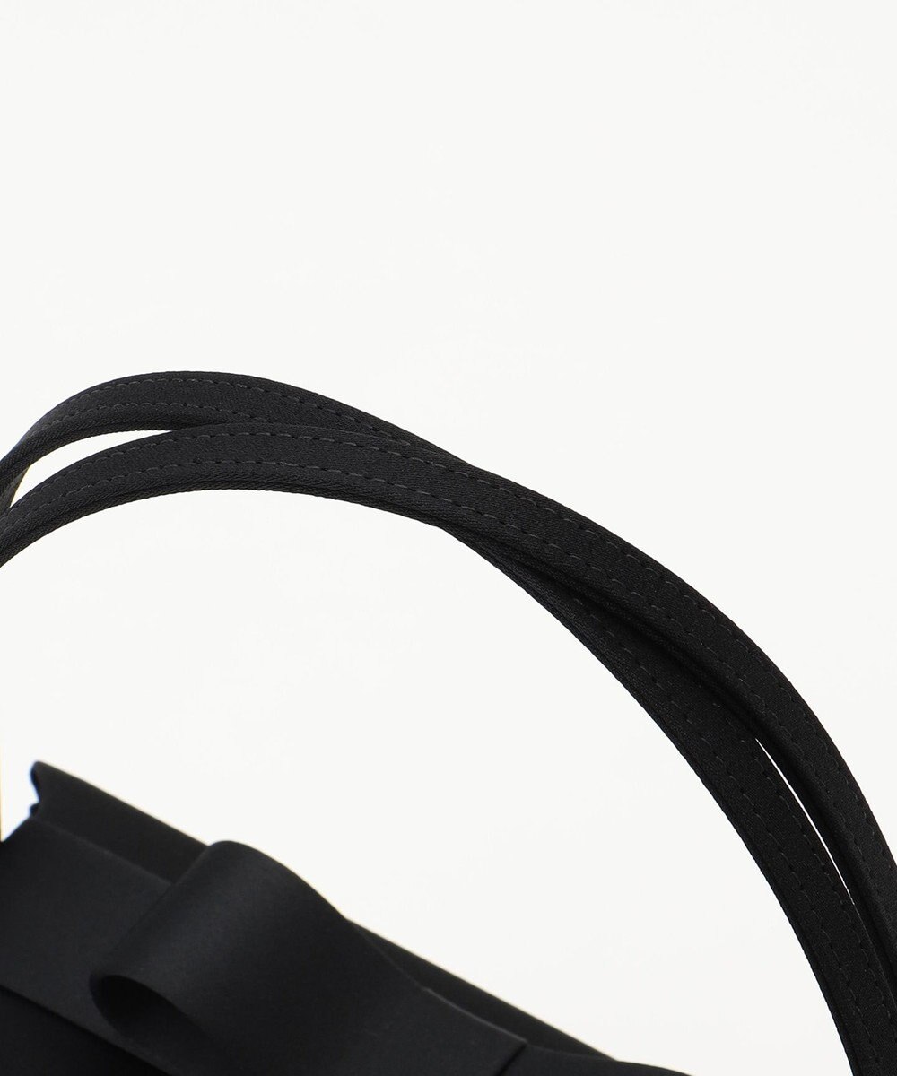 組曲 NOIR インナーマグネット リボンバッグ 