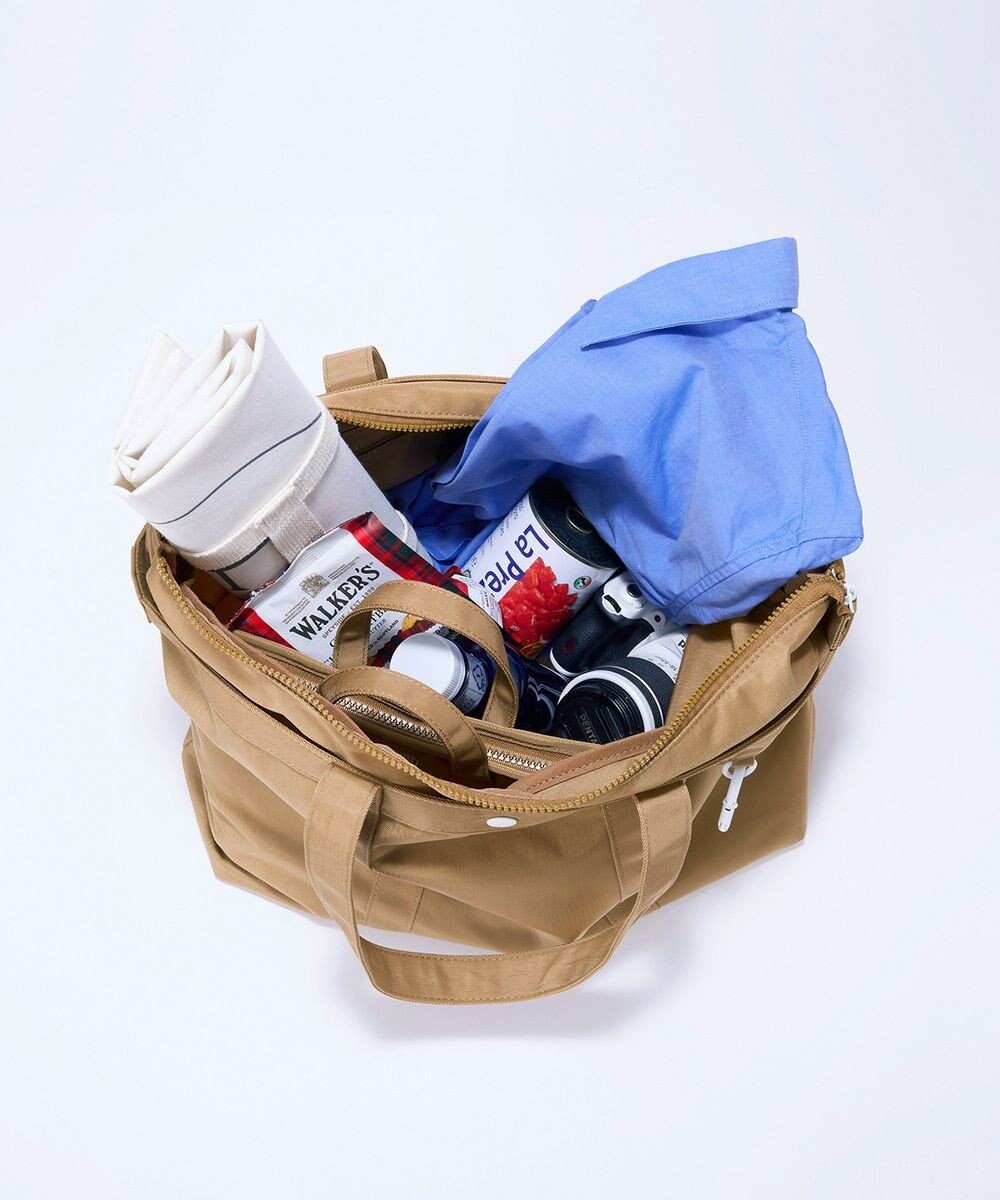 TOPKAPI 【Breath TOPKAPI】CHILLGO 保冷バッグ付き ナイロン トートバッグ L / 撥水 