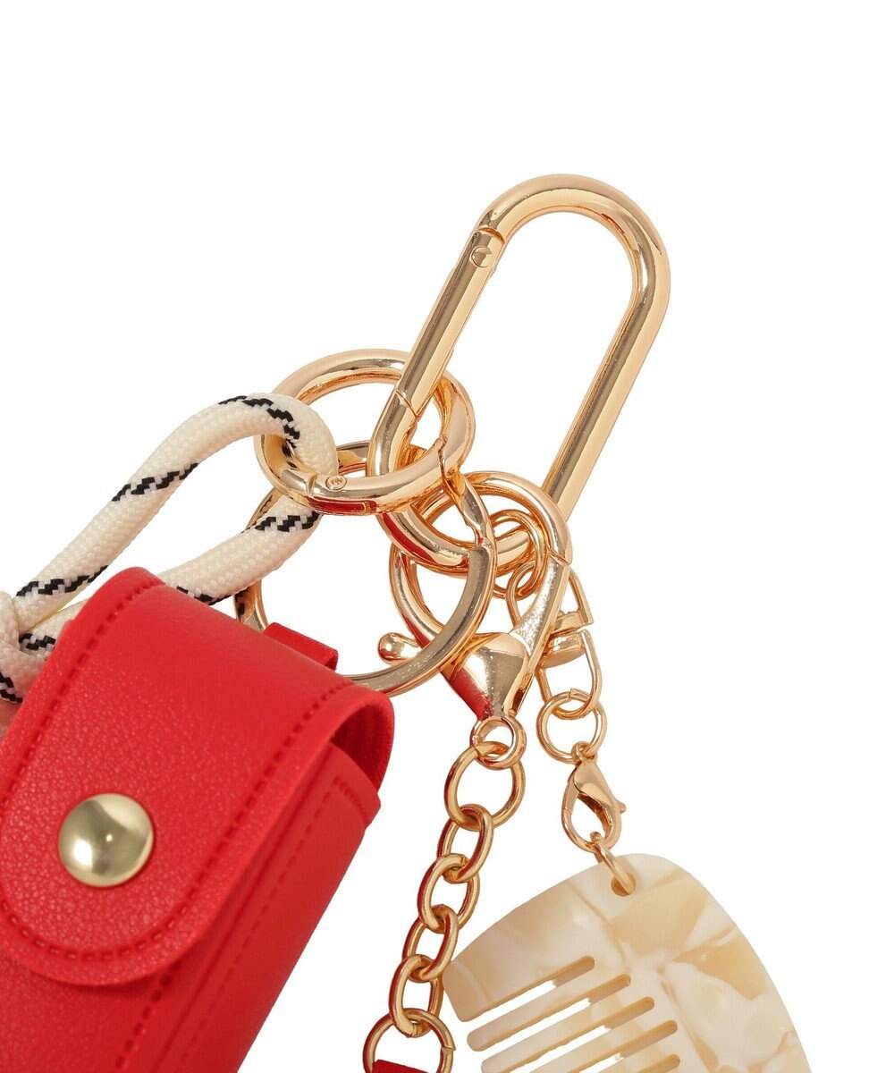 earth music&ecology リップケース付きマルチハートチャーム 