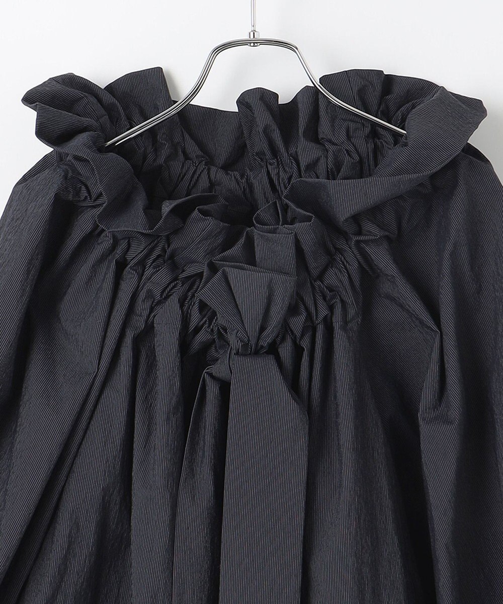 #Newans ドローストリングカラーブラウス 