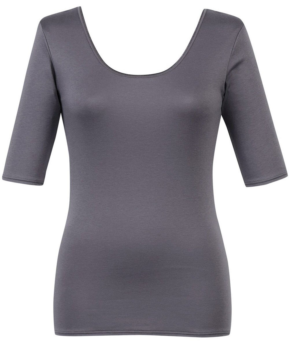 Wing あったかインナー 綿100％ 毛玉になりにくい 型くずれしにくい 【綿の贅沢 リッチ】 5分袖 半袖 秋 冬 EL4582 ウイング／ワコール 