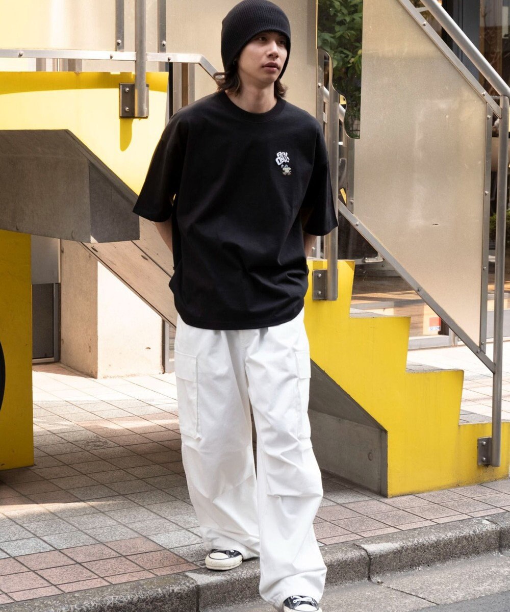 WEGO 【ユニセックス着用ITEM/SMLサイズ展開】別注BENDAVISワンポイントT（SS） 