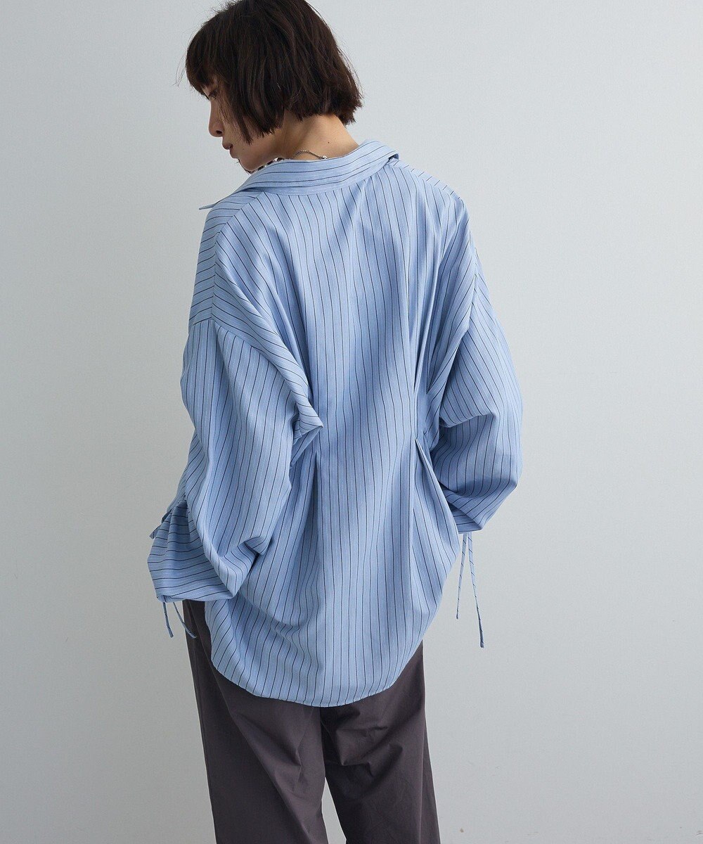 Green Parks ドロストシャーリングウエストタックシャツ 