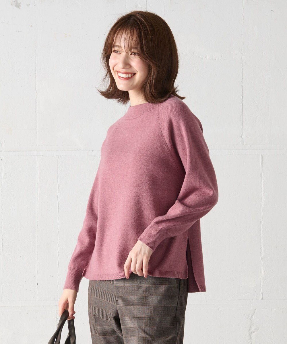 ANY 【洗濯機可能】しあわせタッチニットプルオーバー 