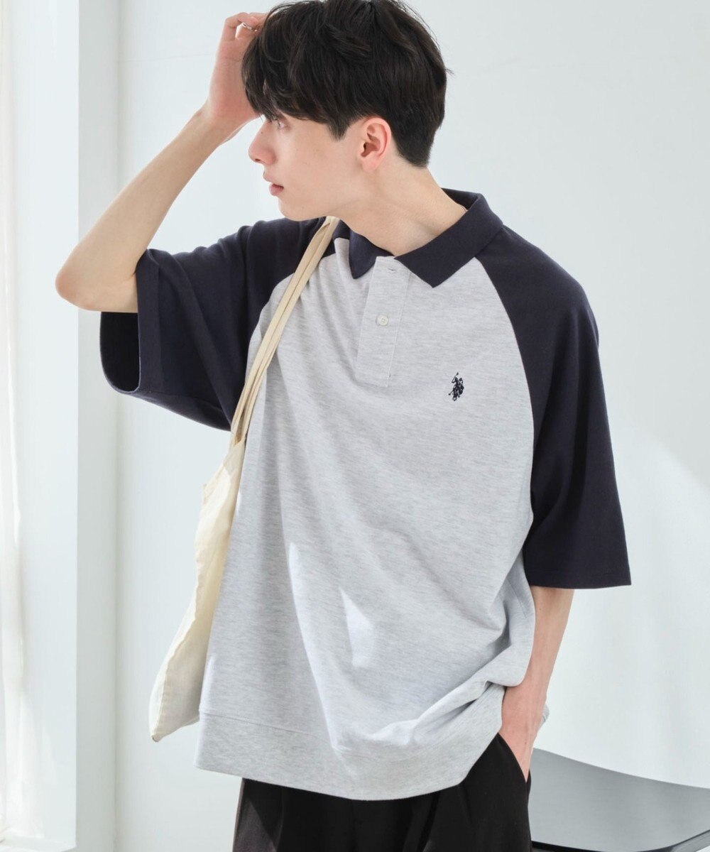 WEGO 【ユニセックス着用ITEM/MLサイズ展開】別注USPOLO　ヘビーウェイトポロT 