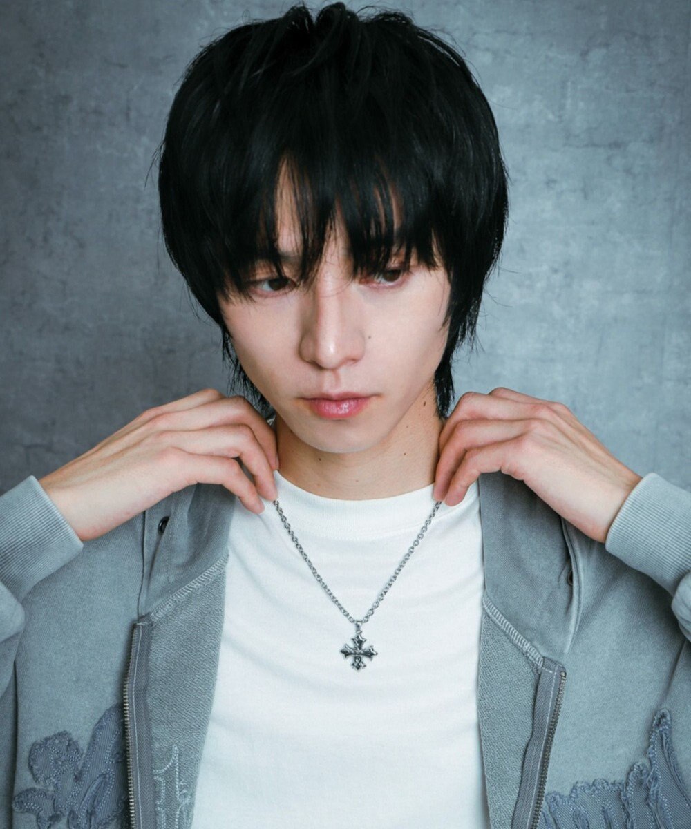 WEGO Mデザインクロスモチーフネックレス 