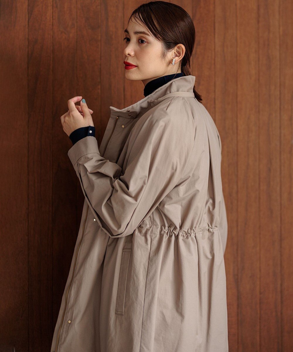 組曲 【WEB限定】中綿ライナー付きモッズ コート 