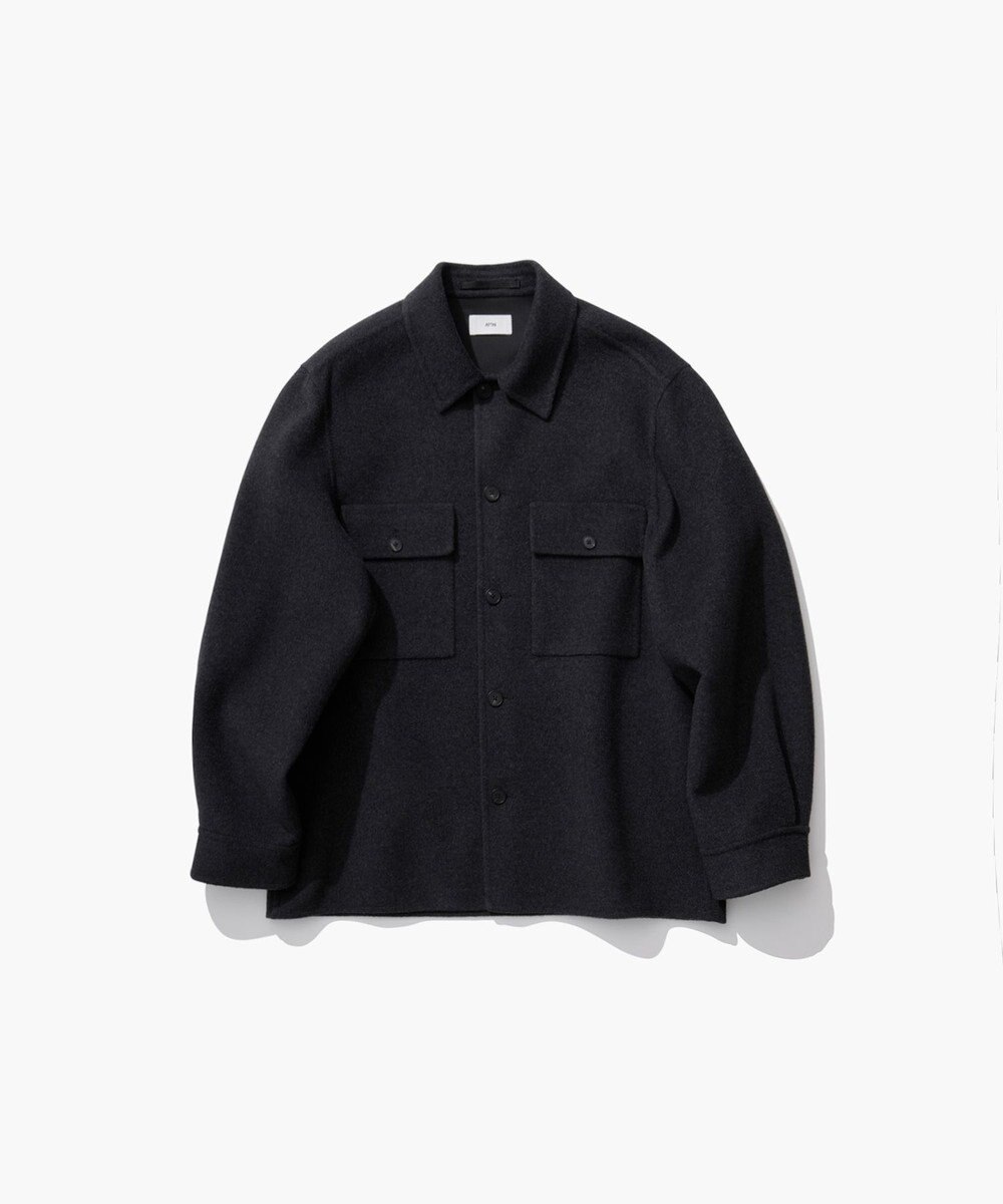 ATON MERINO DOUBLE MELTON | CPOジャケット - UNISEX 