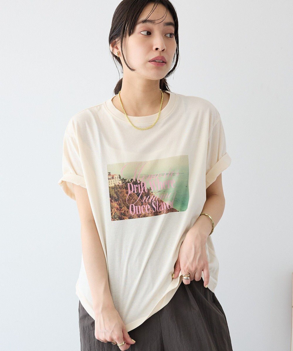 CRAFT STANDARD BOUTIQUE フォトプリントＴシャツ 
