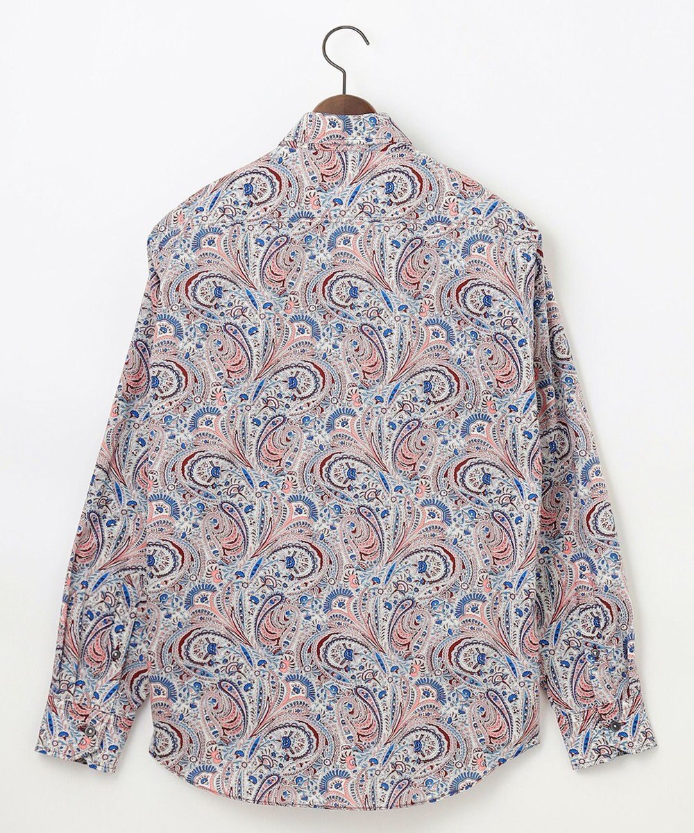 JOSEPH ABBOUD リバティプリント シャツ 