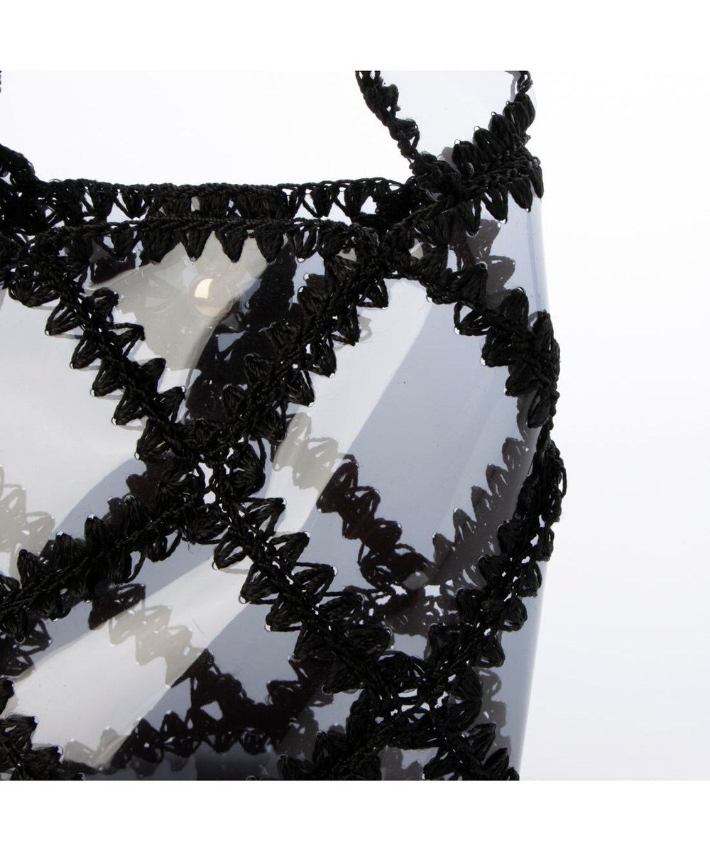 UNBILLION カシュカシュ cachecache / ビニルクロッシェバケツバッグ 