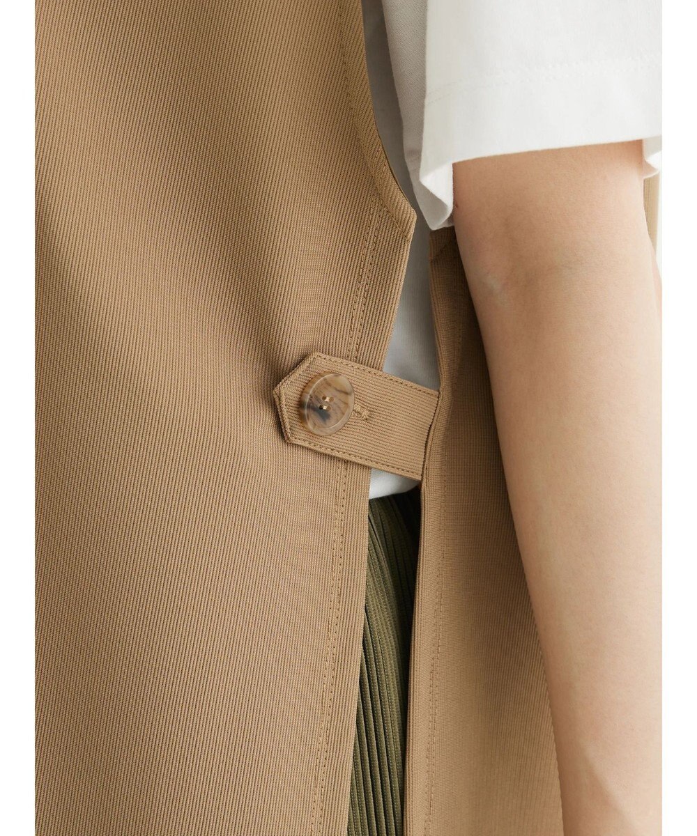 Green Parks キーネックカットベスト 