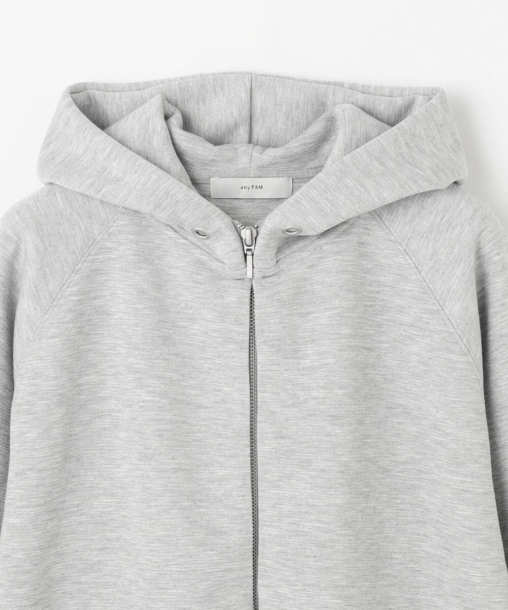ANY ダブルジップパーカー 