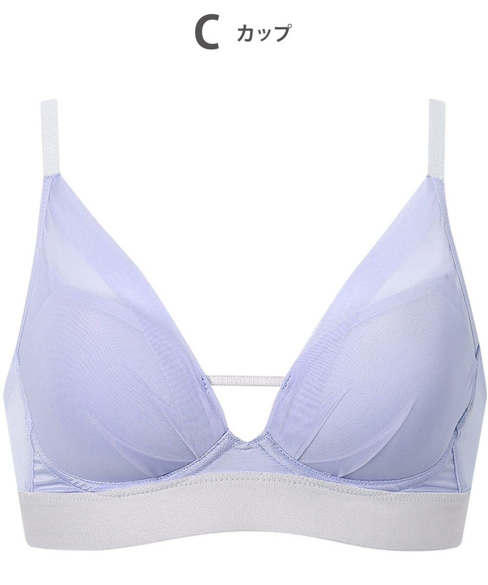 WACOAL ノンワイヤーブラ 【重力ケアブラ】 バストを重力から守る まる胸をキープ サイドのラインすっきり Gカップまで対応 大きいサイズ レディース BXB114 /ワコール 