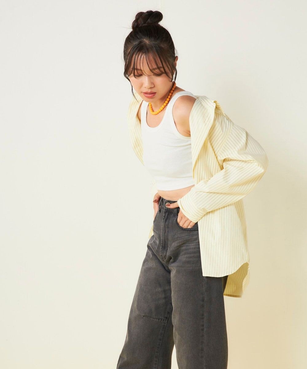 OP／FILA 【ocean pacific】デイリーオーバーサイズシャツ/UVカット 