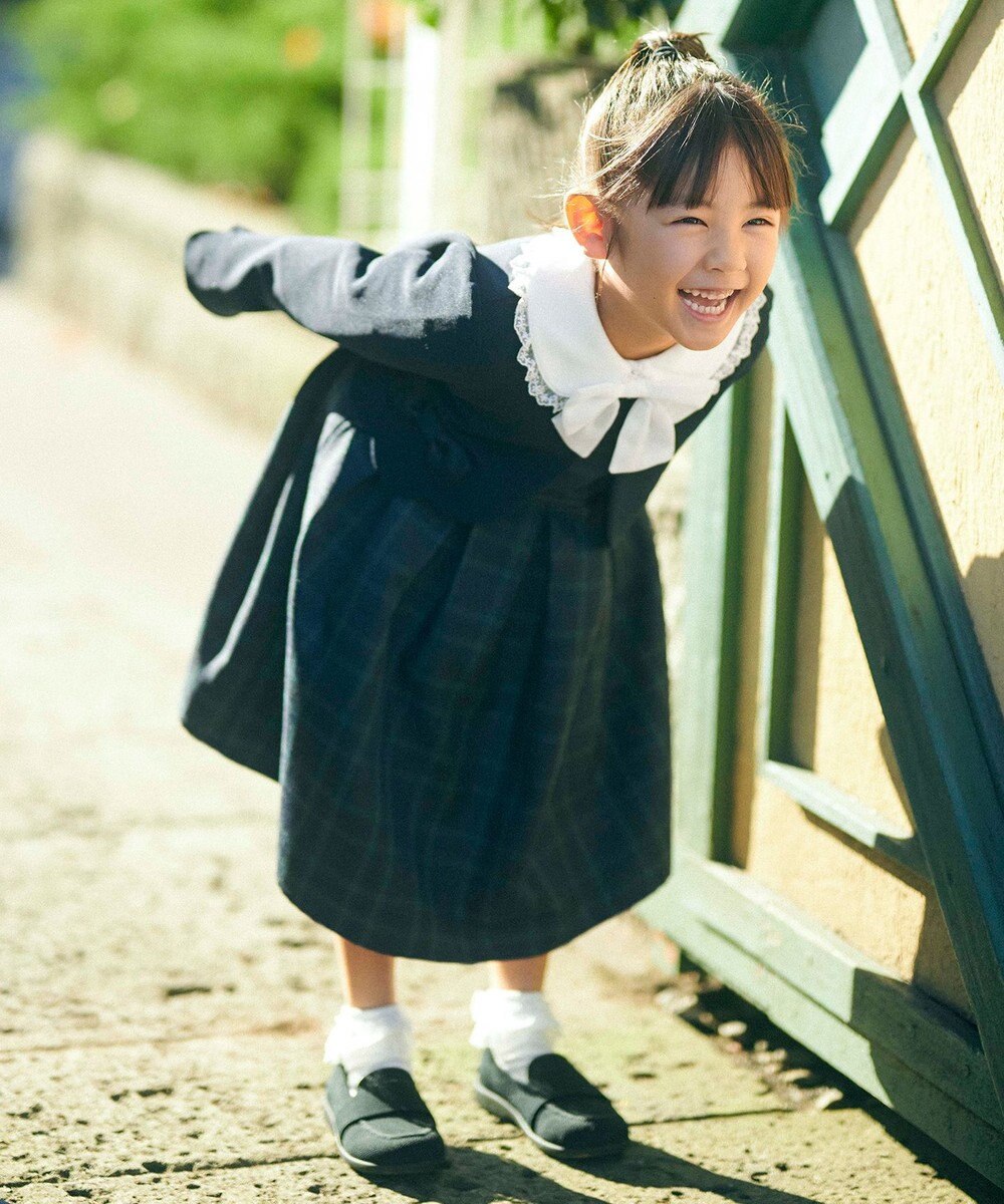 ANY KIDS グログラン リボン ジャケット 