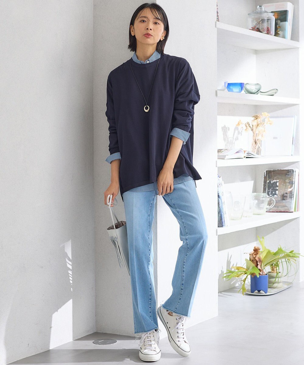 23区 S 【Oggi4月号掲載/洗える】CANCLINI ベーシック シャツ 