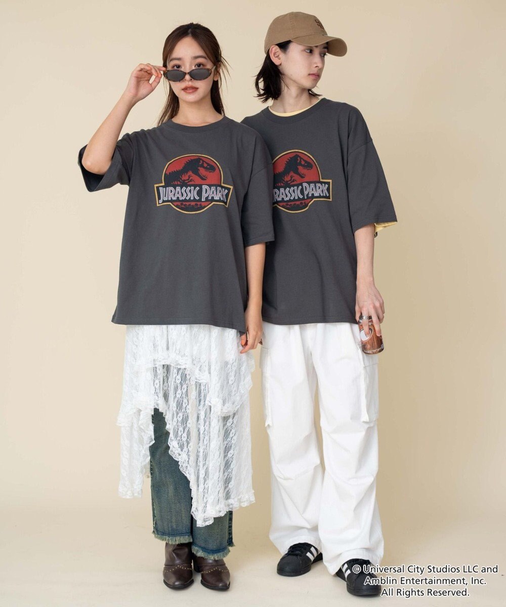 WEGO 【ユニセックス着用ITEM/SMLサイズ展開】JURASSIC　PARKグラフィックT（S） 