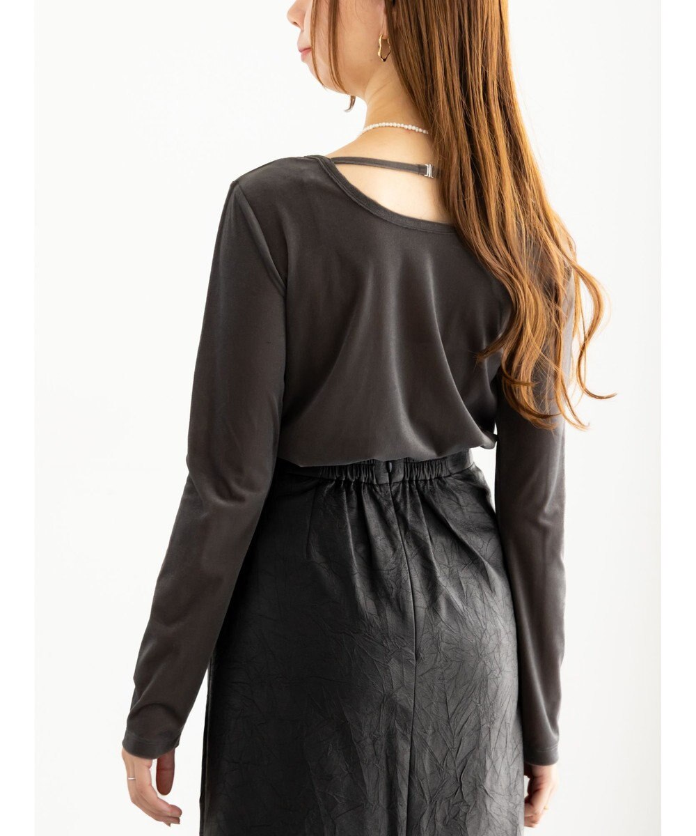 Te chichi シアーベロアトップス《2025Autumn catalog vol.2 item》 