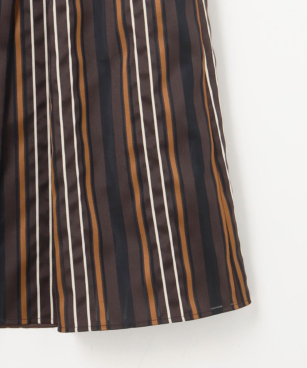 自由区 マルチストライプジャカード スカート 