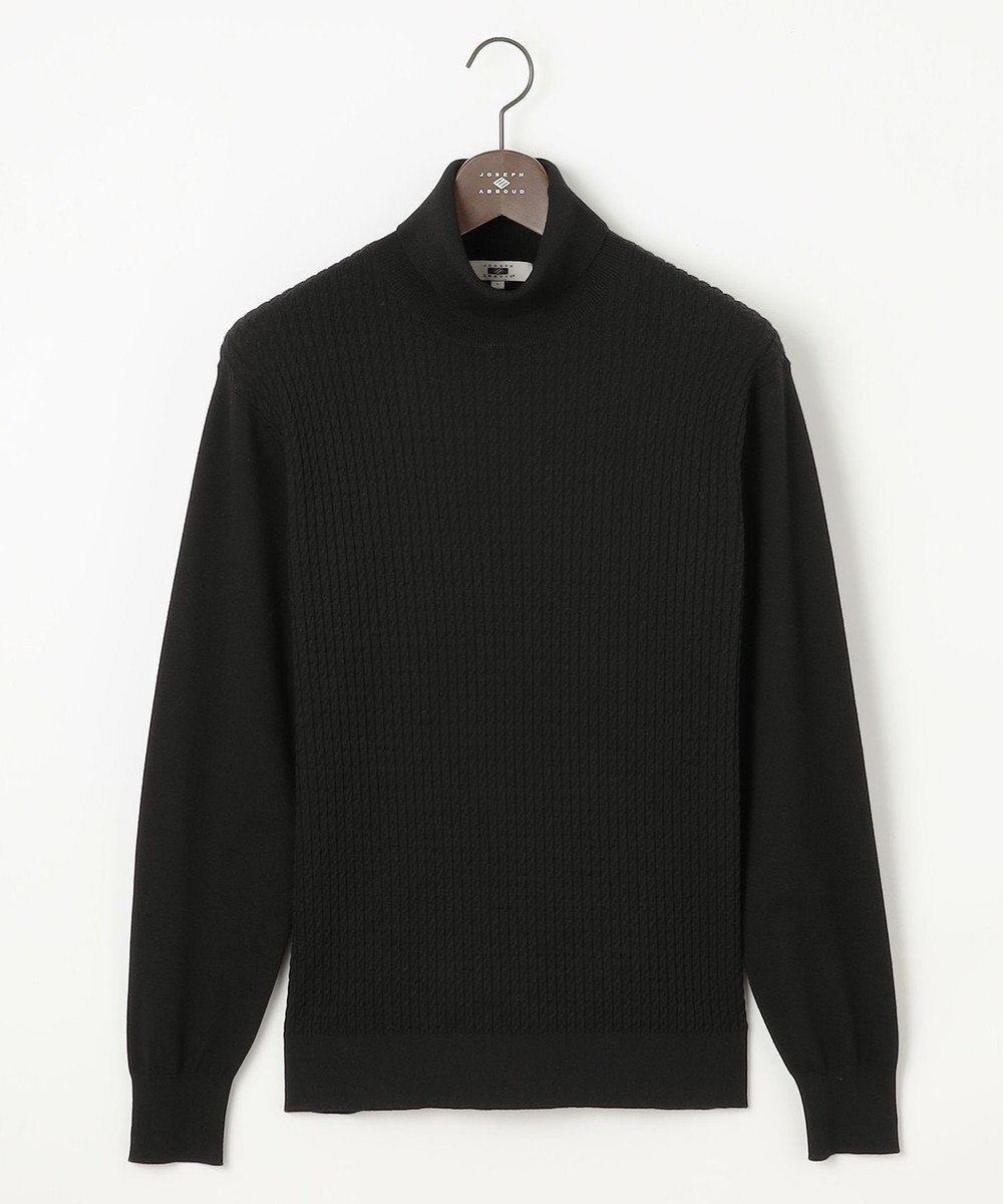 JOSEPH ABBOUD 【キングサイズ・チクチクしない/3シーズン対応/サスティナブル】SNOWY タートルネックセーター 
