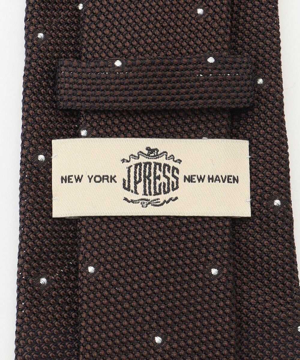 J.PRESS MEN 【JAPANESE SILK FRESCO TIE COLLECTION】ドット ネクタイ 