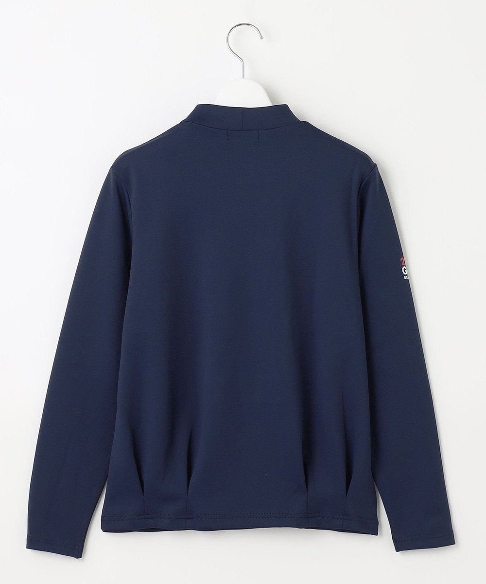 23区GOLF 【WOMEN】ライトダンボール モックネックシャツ 