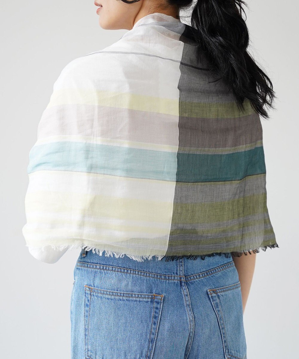 POLS 播州織 極細コットンストール Sサイズ 